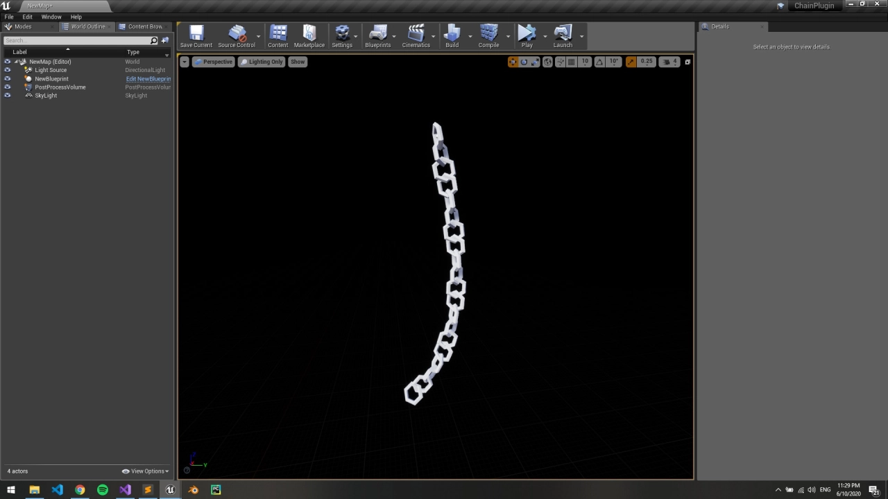 Screenshot #4 - Chain Component UE5.4  v1.3