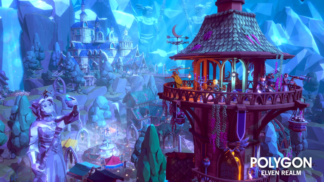 Screenshot #7 - POLYGON - Elven Realm Pack - Art by Synty Unity