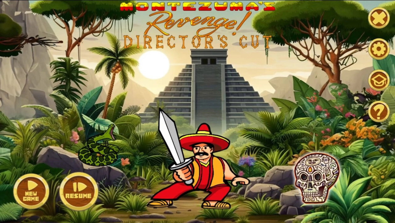 Screenshot #1 - Montezuma's Revenge - Director's Cut