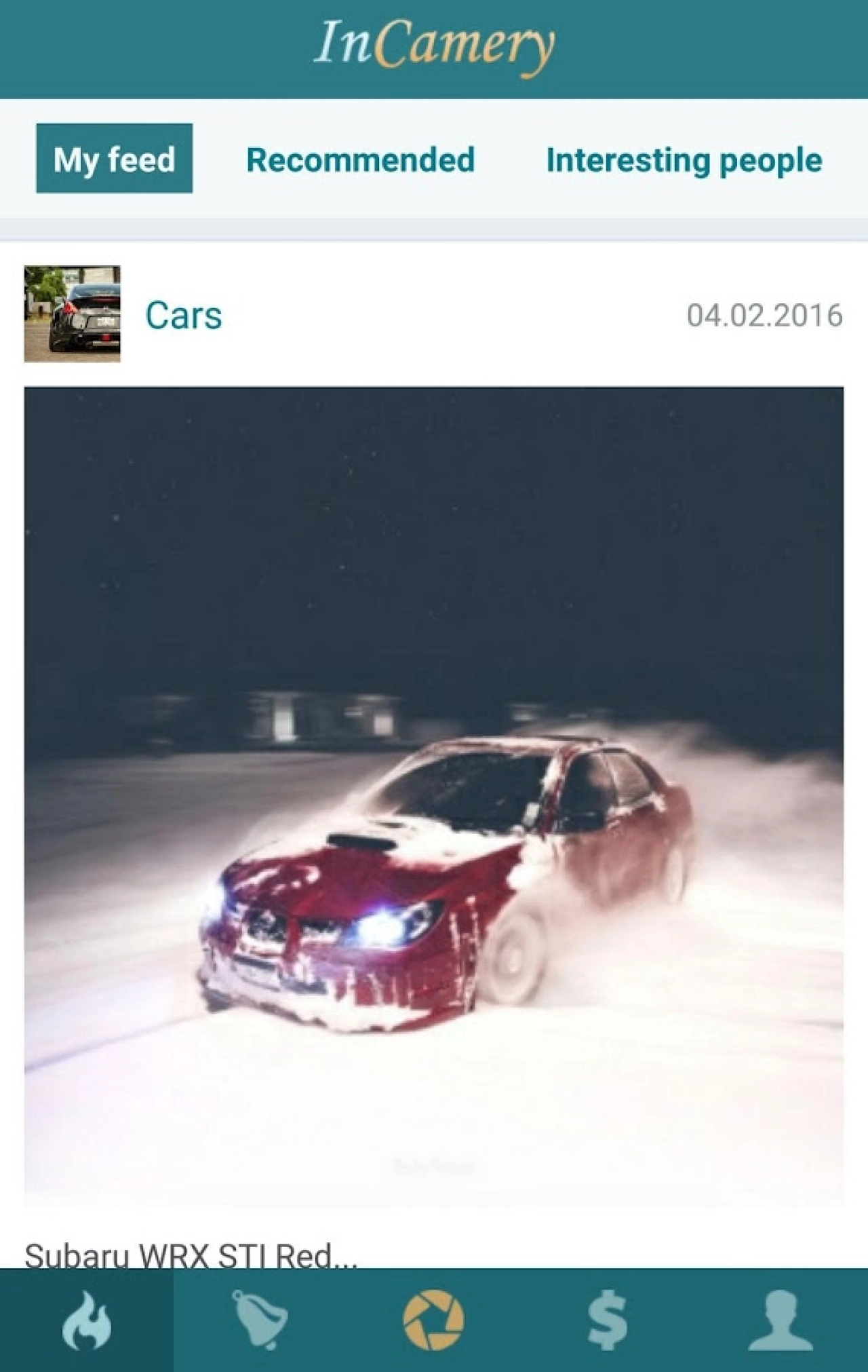 Screenshot #1 - INCAMERY - ЗАРАБОТАЙ НА СВОИХ ФОТОГРАФИЯХ 10.1