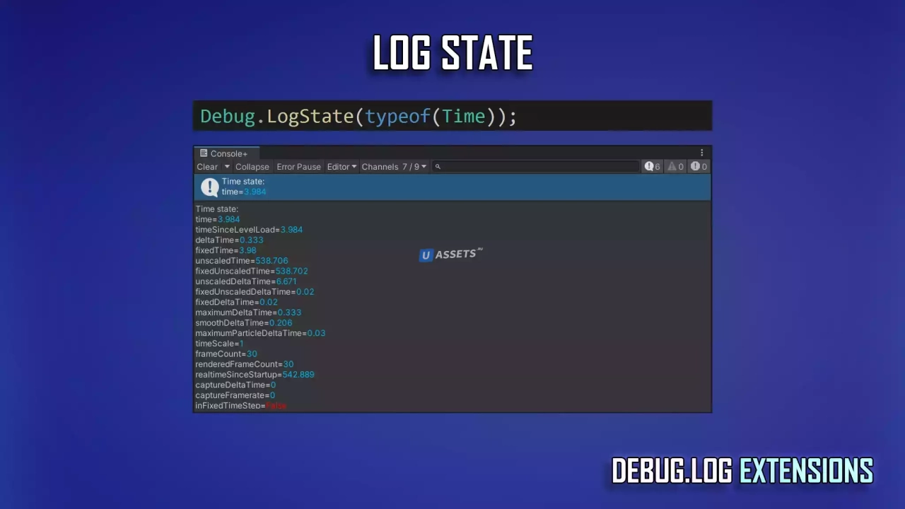 Screenshot #4 - Debug.Log Extensions