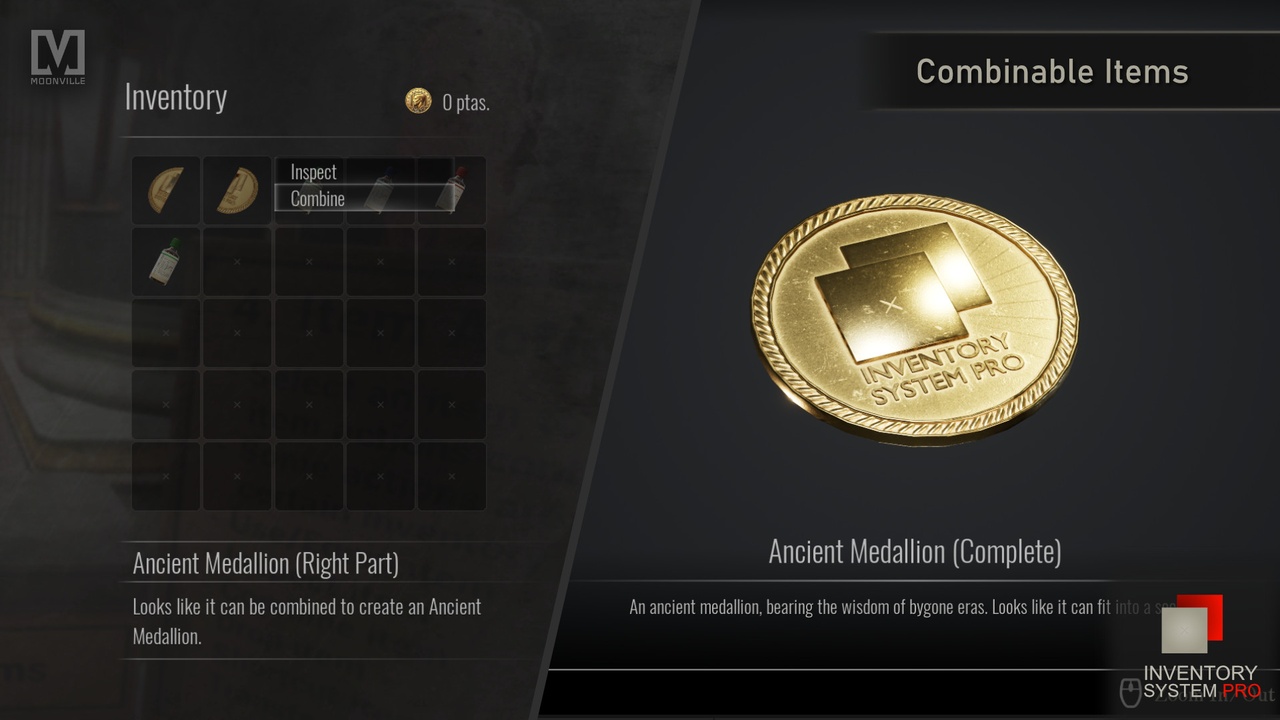 Screenshot #4 - Inventory System Pro by Moonville (UE5.5) - готовый инвентарь