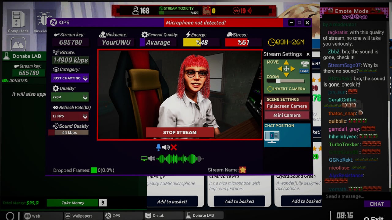 Screenshot #8 - Streamer Life Simulator 2
