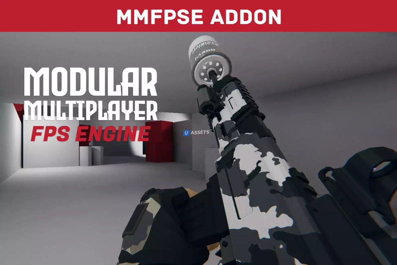 Screenshot #1 - Low Poly FPS Pack for MMFPSE