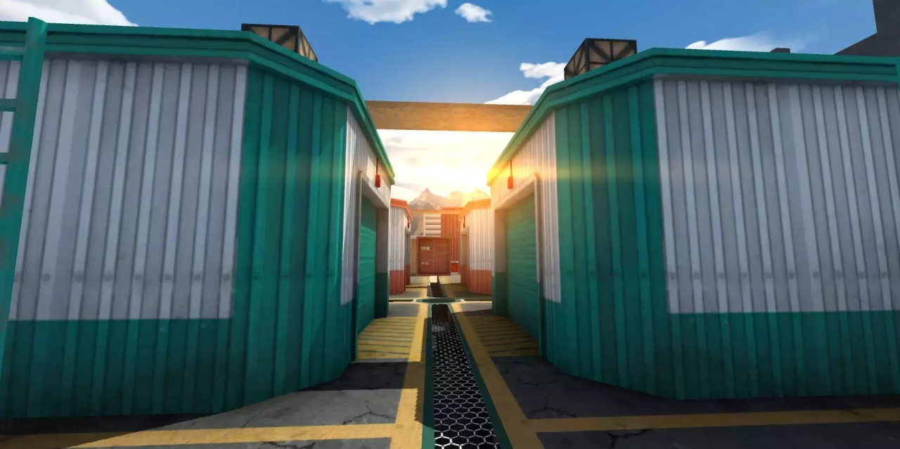 Screenshot #4 - Mobile FPS Game Environment & Assets, ice world map