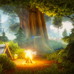 Screenshot #2 - Fantasy Forest Environment