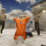 Screenshot #3 - Prison - big building, characters and props