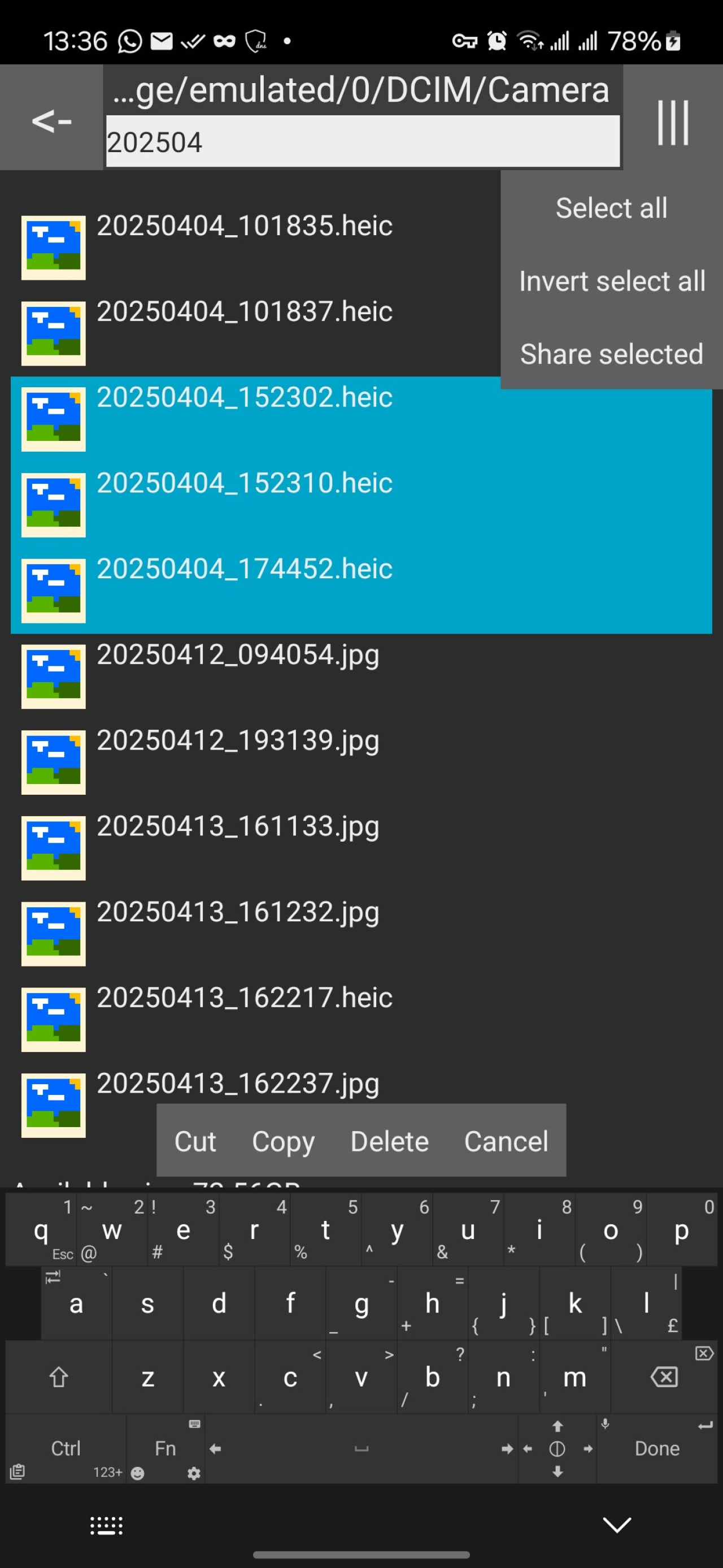 Screenshot #4 - LITTLE FILE EXPLORER 4.18