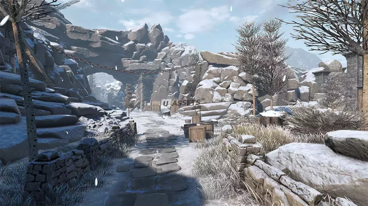 Screenshot #2 - Frozen Fortress - Environment