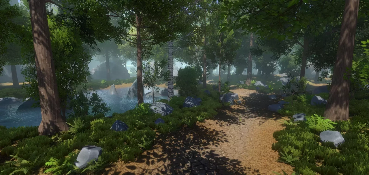 Screenshot #4 - Stylized Trees and Foliage