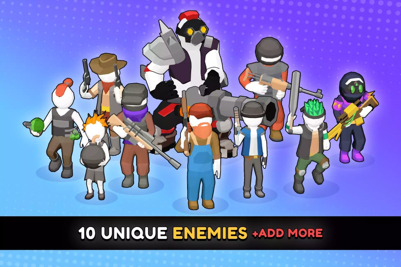 Screenshot #3 - Squad Shooter | Template + Editor