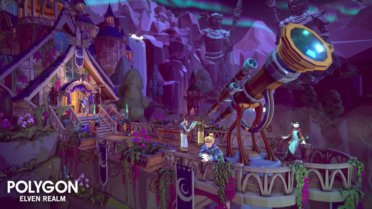 Screenshot #11 - POLYGON - Elven Realm Pack - Art by Synty Unity
