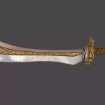 Screenshot #1 - Golden Noble Fantasy Blade