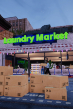 Screenshot #1 - Laundry and Supermarket Simulator