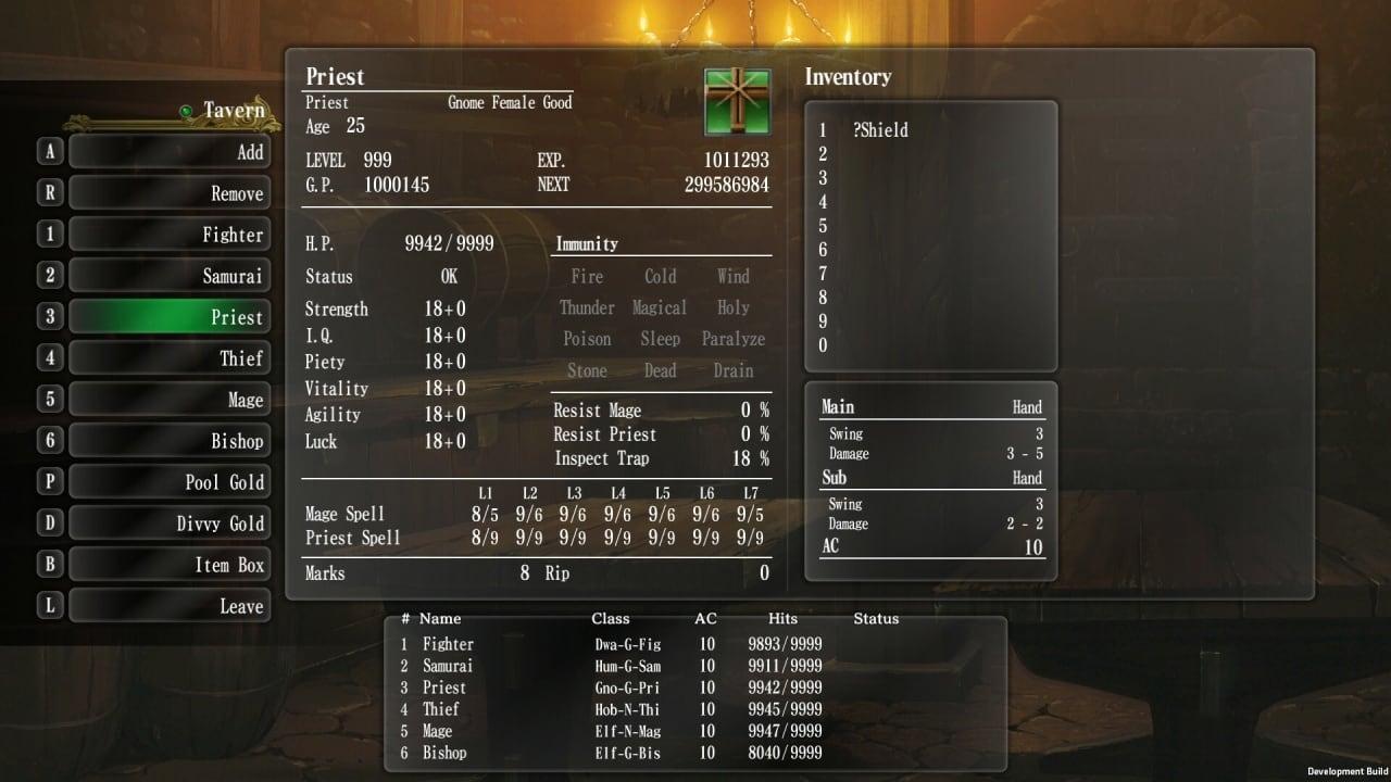 Screenshot #1 - Wizardry: The Five Ordeals