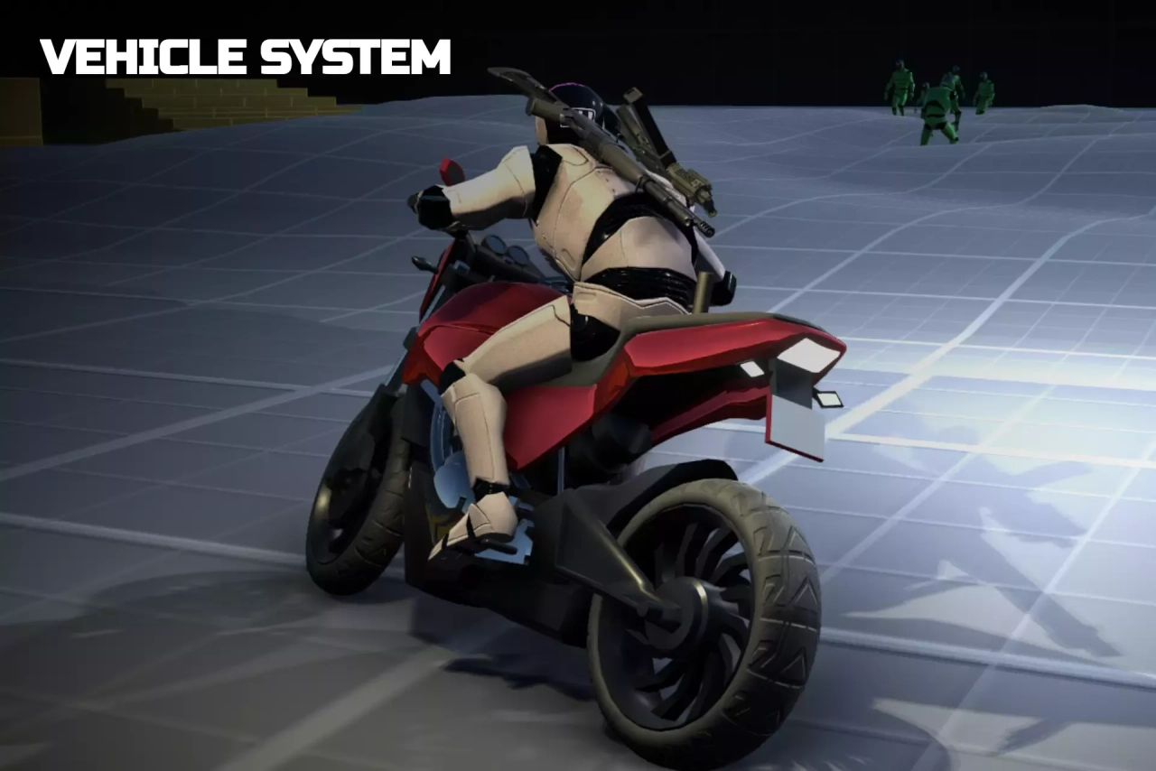Screenshot #3 - JU TPS 3 - Third Person Shooter GameKit + Vehicle Physics for Unity