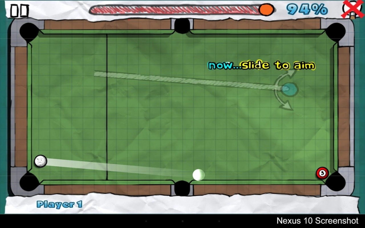Screenshot #3 - DOODLE POOL HD 2.4