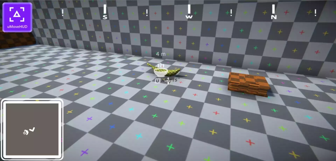 Screenshot #1 - uMoveHUD Heads Up Display Interface System