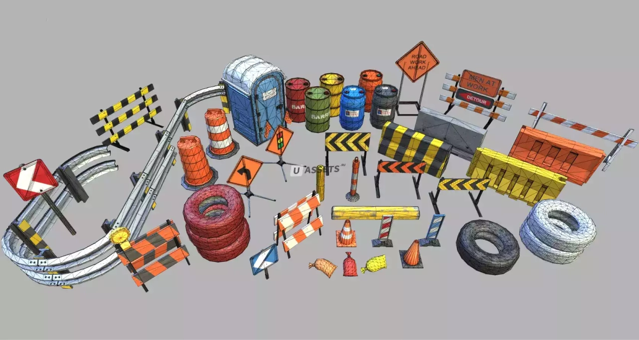 Screenshot #2 - Construction Props Set
