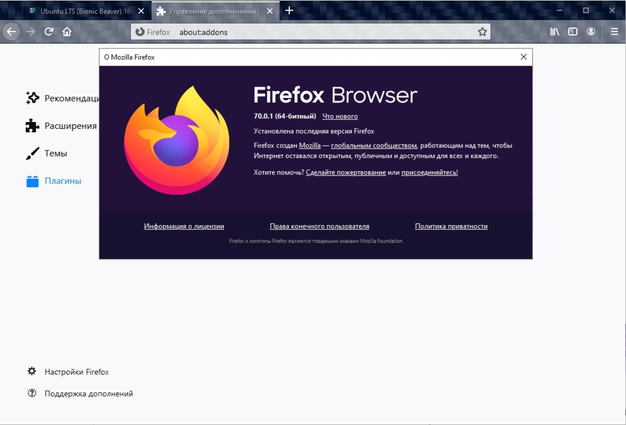 Screenshot #6 - Mozilla Firefox x64 (последняя версия)