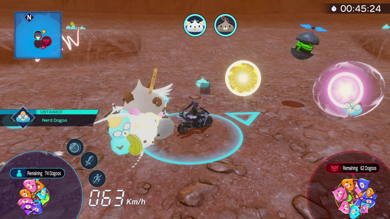 Screenshot #6 - Neptunia Riders VS Dogoos