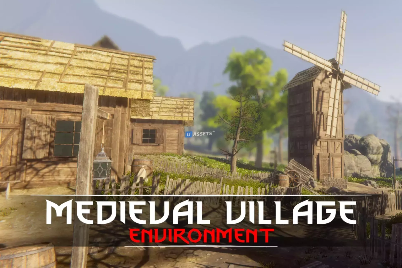 Screenshot #4 - Medieval Village Environment