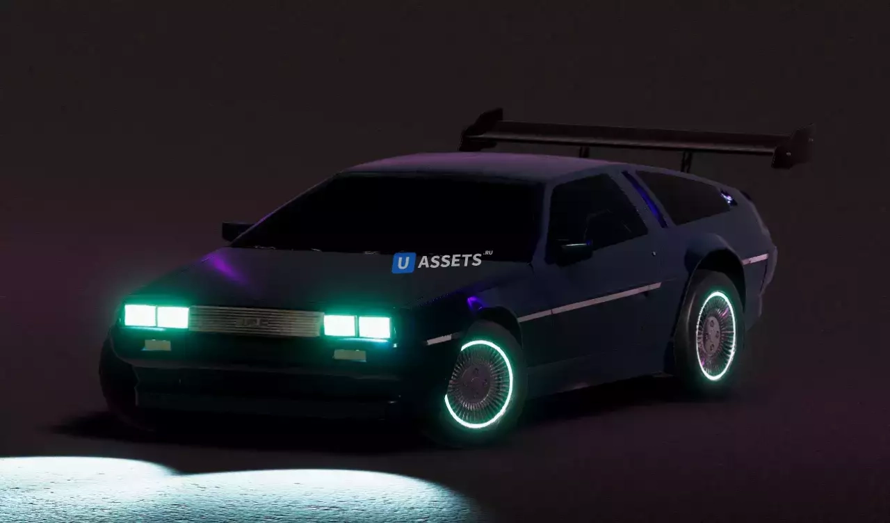 Screenshot #3 - Cyberpunk Sports Car