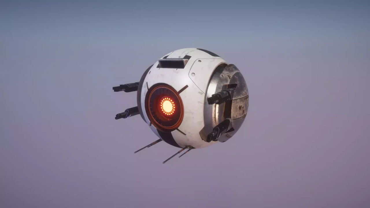 Screenshot #1 - Sci-fi Drones Pack