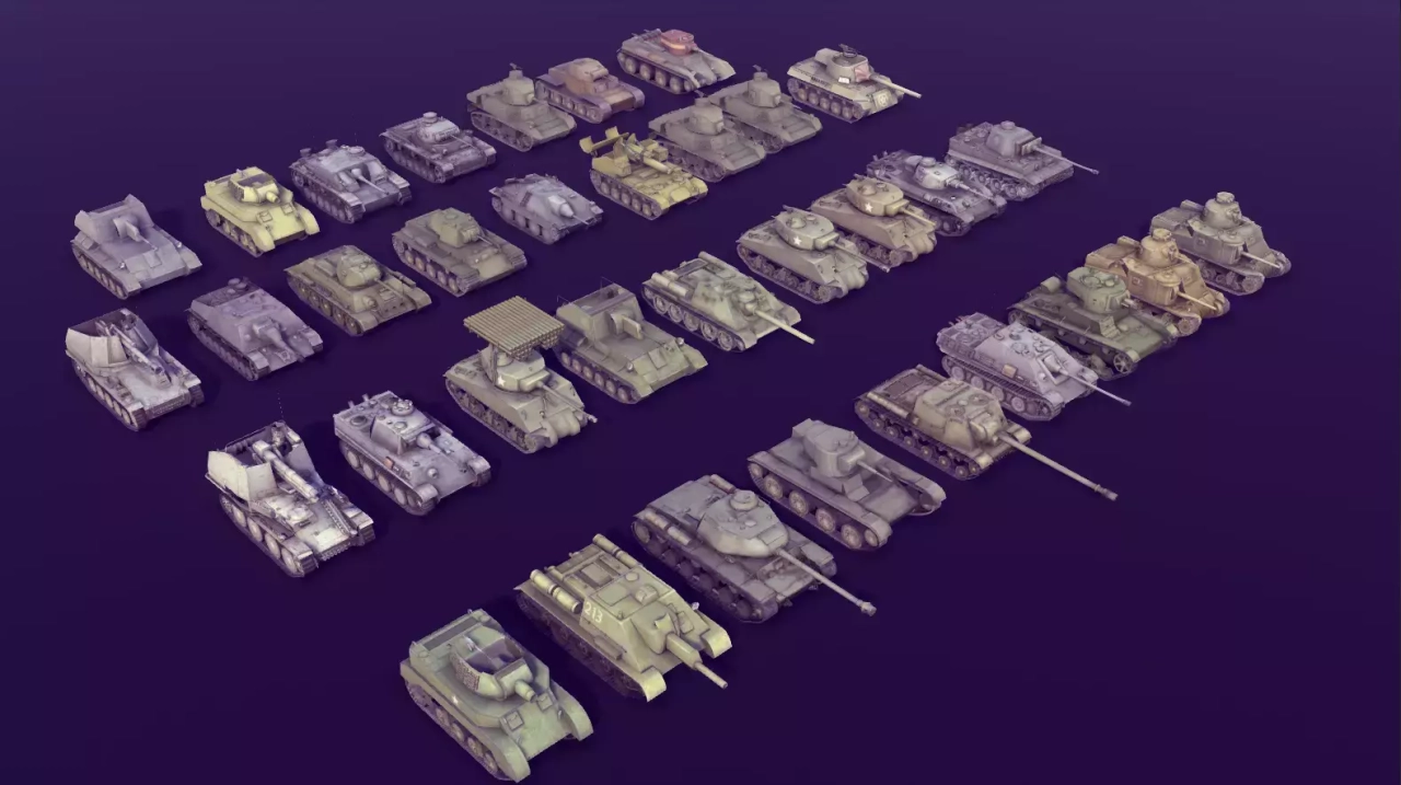 Screenshot #1 - World War II - 33-Tanks