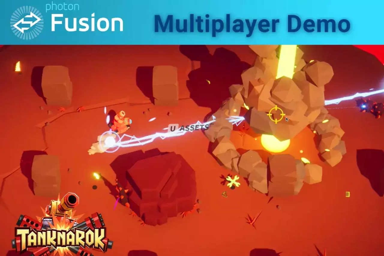 Screenshot #2 - Fusion Tanknarok Multiplayer