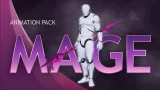 Screenshot #1 - Mage Animation Pack для Unreal Engine 5 (UE5)