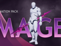 Screenshot #1 - Mage Animation Pack для Unreal Engine 5 (UE5)