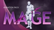 Mage Animation Pack для Unreal Engine 5 (UE5)