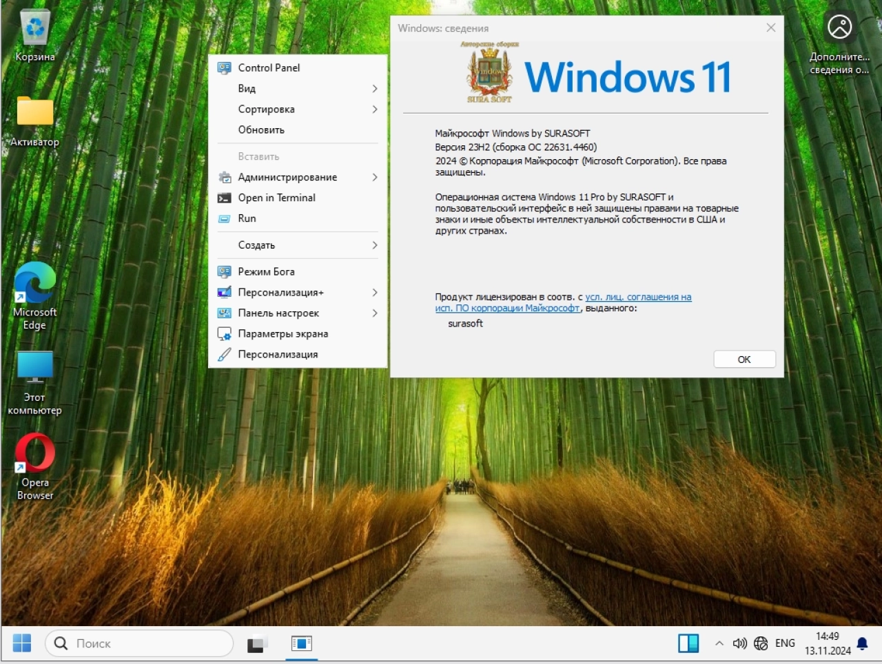 Screenshot #7 - Windows 11 26100.2033_22261_22361.4460.Mod by SURASOFT