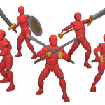 Screenshot #2 - Human Mega Animations Pack для Unity