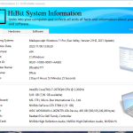 Screenshot #1 - HiBit System Information 2.1.10 + Portable