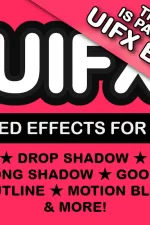 Screenshot #2 - UIFX – Glow Filter for Unity | High-Quality UI Glow Effects (UGUI & TextMeshPro)