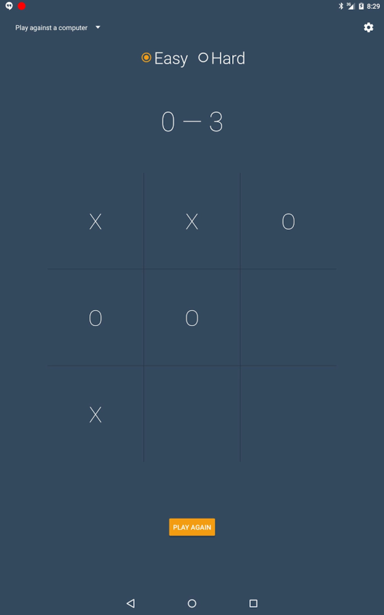 Screenshot #9 - MATERIAL TIC TAC TOE 1.2.3