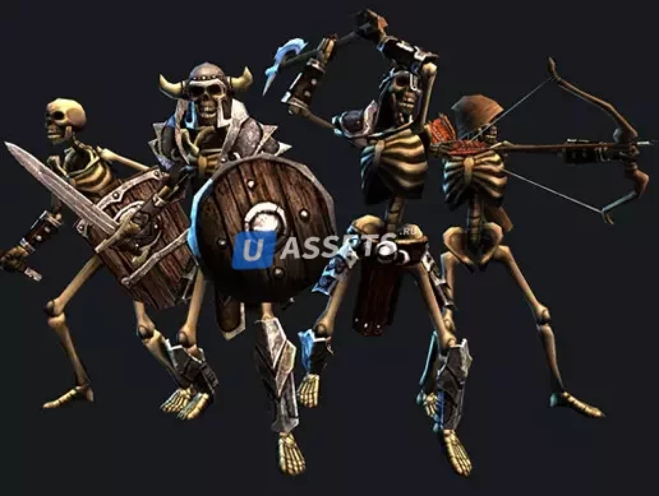 Screenshot #1 - Dungeon Skeletons Pack