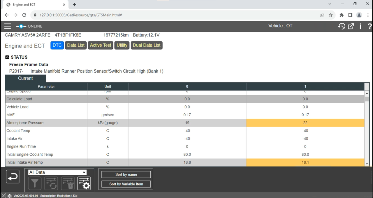 Screenshot #4 - Toyota Global TechStream Plus (GTS+) 07.2024