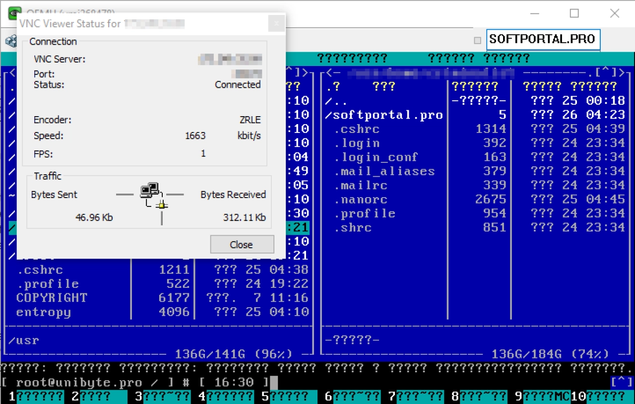 Screenshot #5 - UltraVNC v1500 x64-x86 DEV