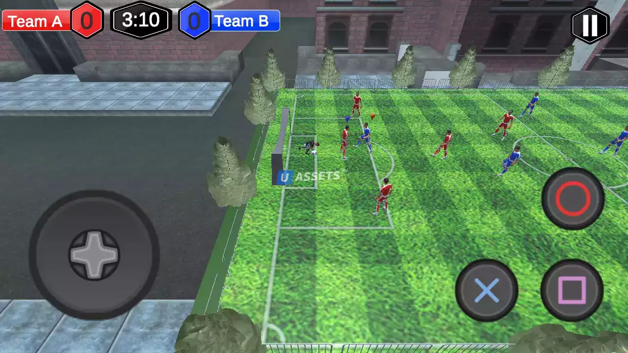 Screenshot #1 - Street Football Game