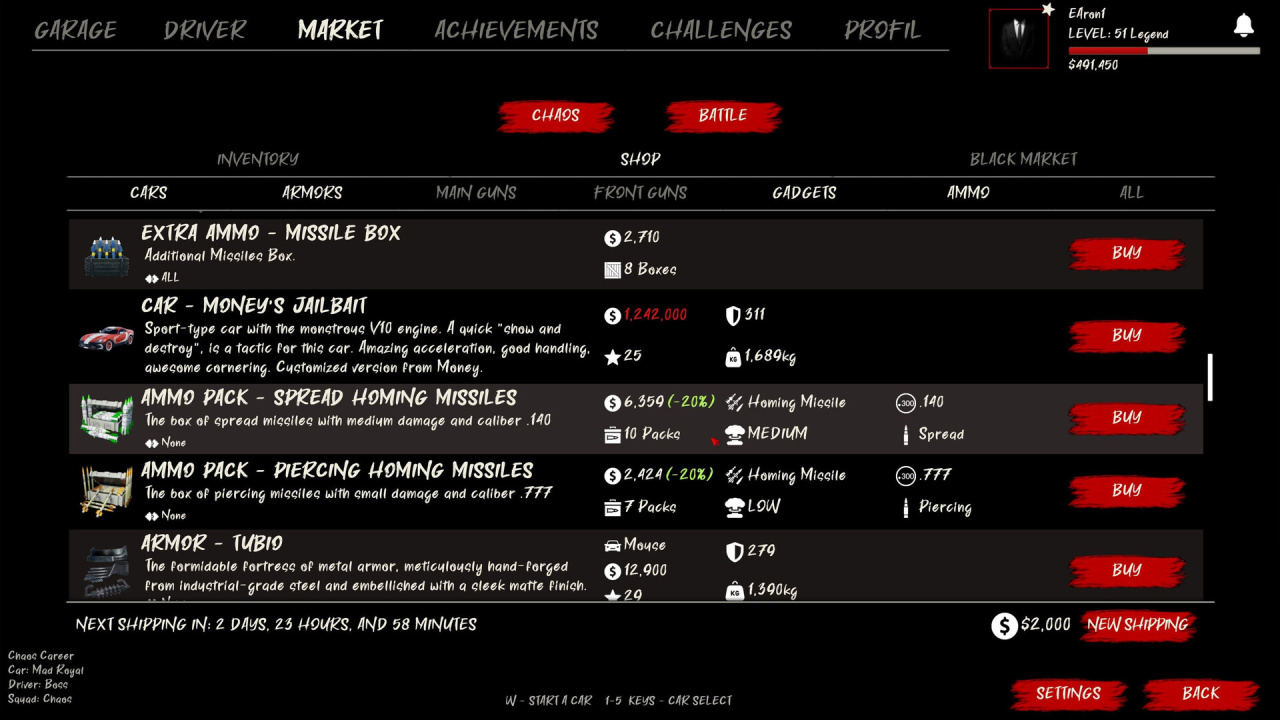 Screenshot #7 - Chaos on Wheels