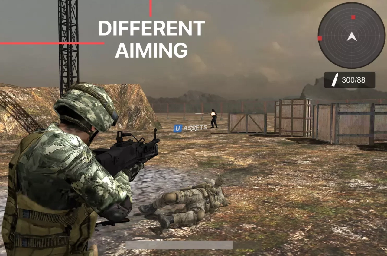Screenshot #3 - TPS Shooter (Military Style)
