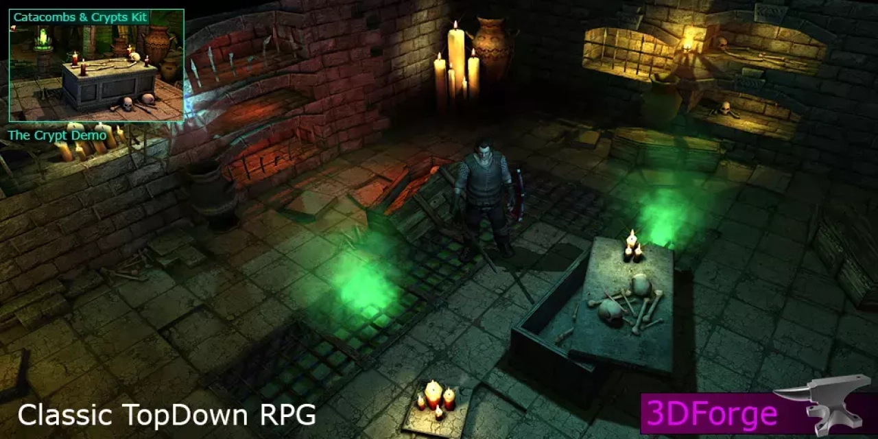 Screenshot #2 - Action RPG Top Down Camera Controller