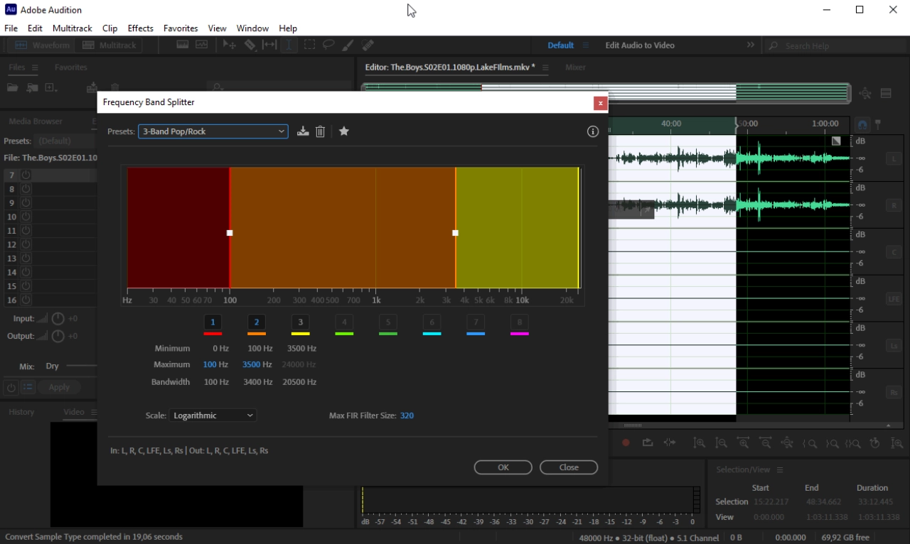 Screenshot #4 - Adobe Audition — профессиональный аудиоредактор для записи и обработки звука