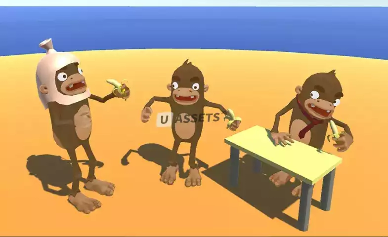 Screenshot #2 - Cartoon Monkeys