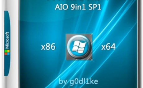 Windows 7 SP1 х86-x64 by g0dl1ke 22.7.14