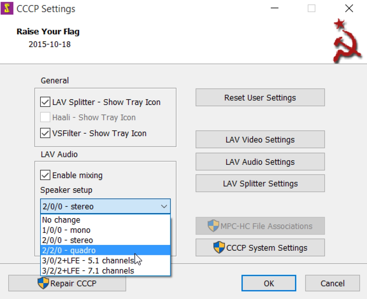 Screenshot #1 - Combined Community Codec Pack