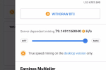 Screenshot #1 - CRYPTOTAB BROWSER – МАЙНИНГ-БРАУЗЕР 3.1.67